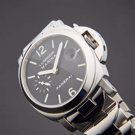 montre officine panerai automatic luminor marina|panerai luminor automatic with date.